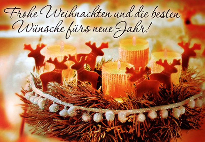Красивое Поздравление С Рождеством На Немецком Языке